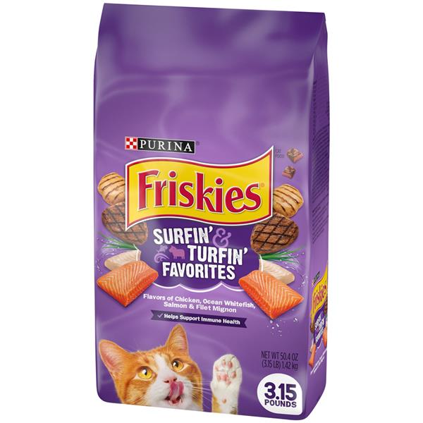 Purina Friskies Surfin' & Turfin' Favorites Cat Food | Hy-Vee Aisles ...