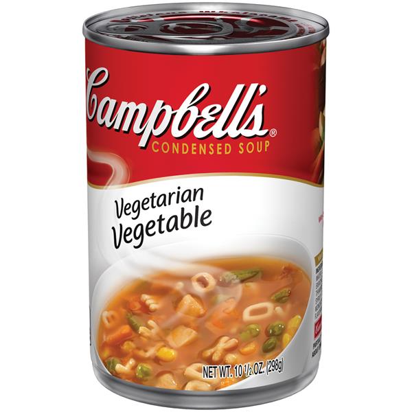Campbell's Vegetarian Vegetable Condensed Soup | Hy-Vee Aisles Online ...