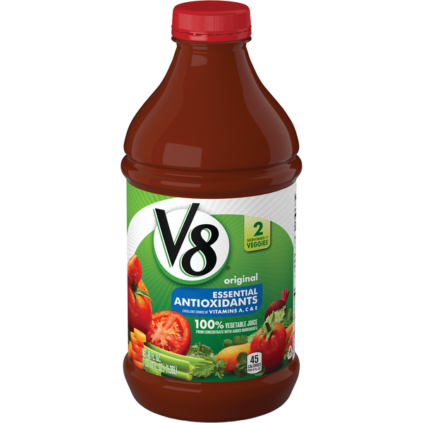 その他 Toshitake Vegetable Juice #9917:MF UR V8 Original Essential Antioxidants 100% Vegetable Juice | Hy-Vee