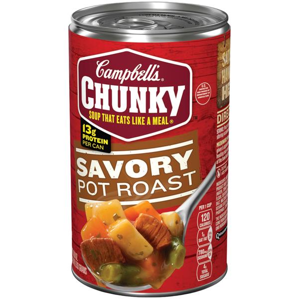 Campbell's Chunky Savory Pot Roast Soup HyVee Aisles Online Grocery