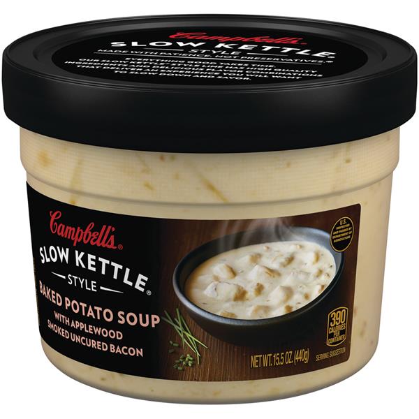 Campbell's Slow Kettle Style Baked Potato with Bacon Soup | Hy-Vee