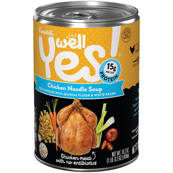 Campbell's Well Yes! Chicken Noodle Soup HyVee Aisles Online Grocery