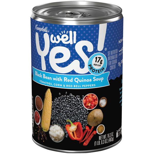Campbell's Well Yes! Black Bean with Quinoa Soup HyVee Aisles Online