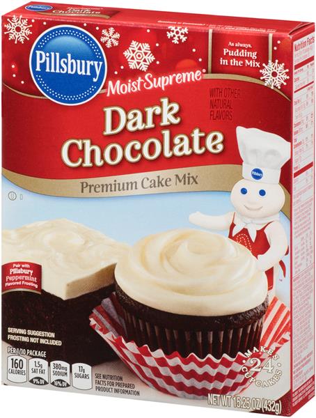 Pillsbury Moist Supreme Dark Chocolate Cake Mix Hy Vee Aisles Online Grocery Shopping