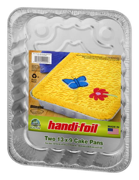 Handi-foil Pans Cake 13 x 9 - 2 Count - Safeway