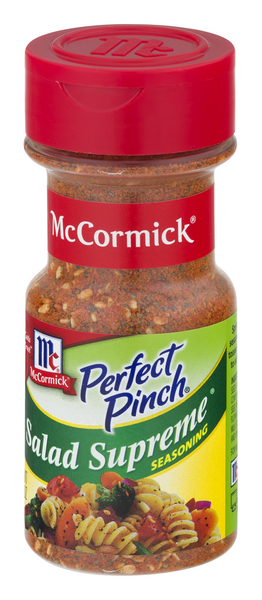 McCormick Perfect Pinch Salad Supreme Seasoning, 8.25 oz Mixed Spices &  Seasonings 