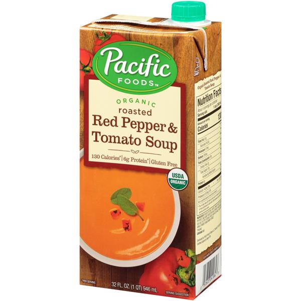 Pacific Organic Roasted Red Pepper & Tomato Soup HyVee Aisles Online