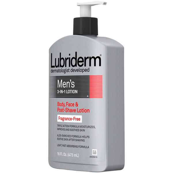 Lubriderm Mens 3In1 Lotion Fragrance Free HyVee Aisles Online