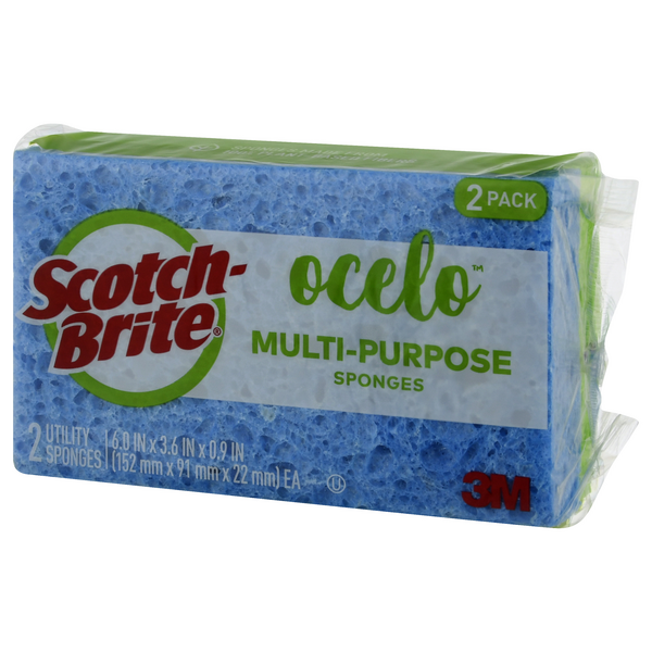 OCelO Utility Sponges 2 Pack HyVee Aisles Online Grocery Shopping