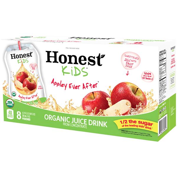 Honest Kids Appley Ever After Organic Juice Drink 8Ct | Hy-Vee Aisles ...