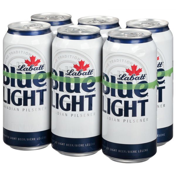 Labatt Blue Light, Canadian Pilsener 6Pk | Hy-Vee Aisles Online