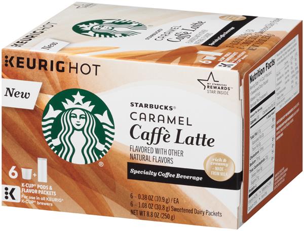 starbucks caffe latte capsule