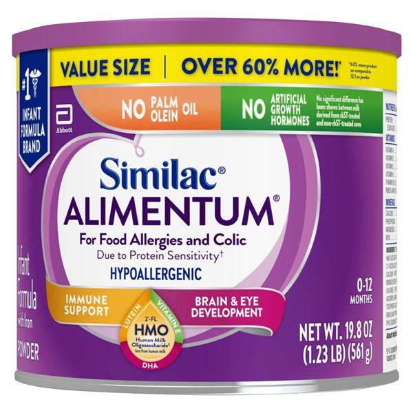 Similac Alimentum Hypoallergenic Infant Formula Powder with Iron | Hy ...