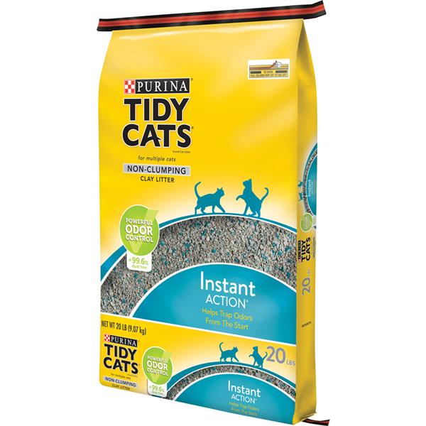 purina tidy cats clumping litter instant action