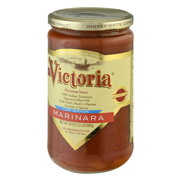 Victoria Low Sodium Marinara Sauce HyVee Aisles Online Grocery Shopping