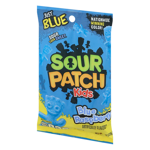 Sour Patch Kids Blue Raspberry Soft & Chewy Candy 