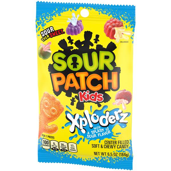 Sour Patch Kids Bunnies Soft And Chewy Candy Giant Box 3.1 oz - 10