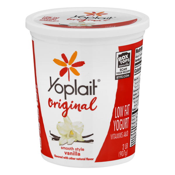 Yoplait Original Smooth Style Vanilla Low Fat Yogurt | Hy-Vee Aisles ...