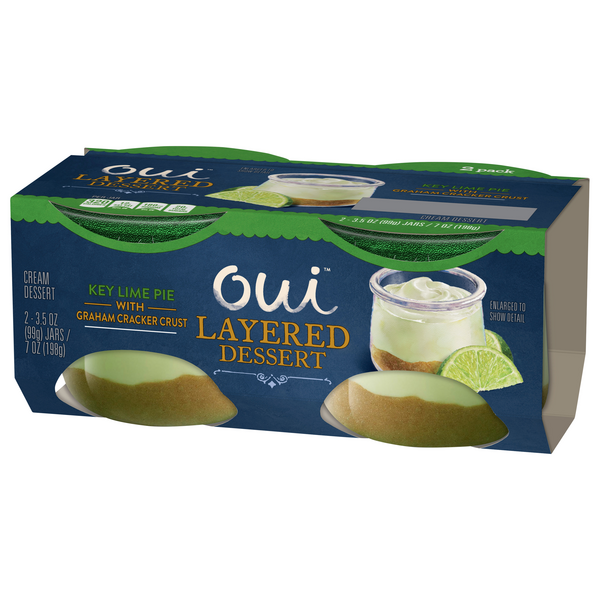 Oui Layered Dessert, Key Lime Pie, 23.5 oz Jars HyVee Aisles Online
