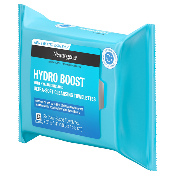 hydro boost cleansing towelettes