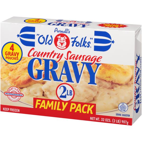 Purnell's Old Folks Country Sausage Gravy Family Pack HyVee Aisles