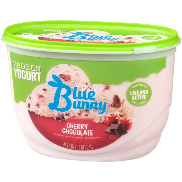 Blue Bunny Frozen Yogurt Cherry Chocolate | Hy-Vee Aisles Online ...