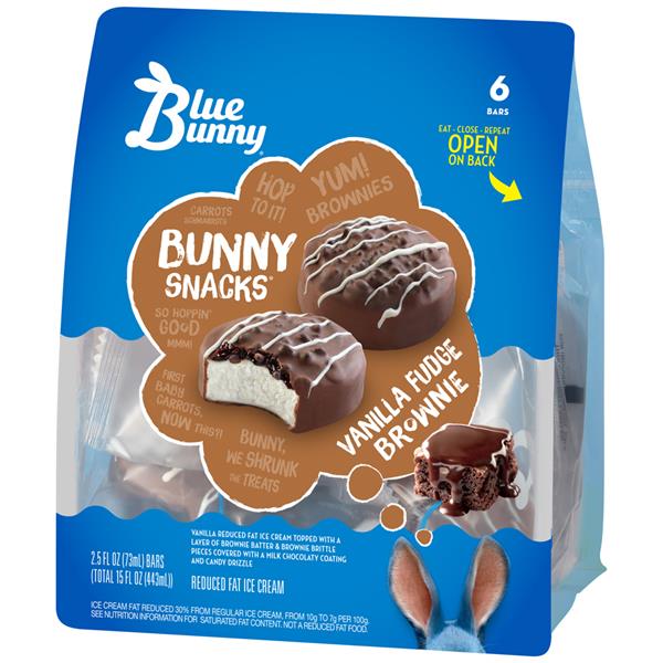 Blue Bunny Fudge Bar Nutrition Facts - Nutrition Ftempo