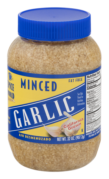 Spice World Minced Garlic Hy Vee Aisles Online Grocery Shopping