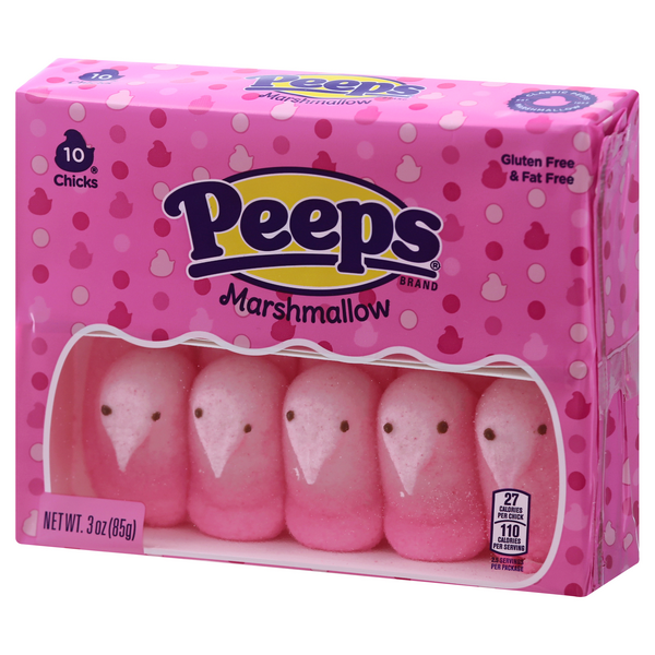 Peeps Marshmallow Chicks Pink | Hy-Vee Aisles Online Grocery Shopping