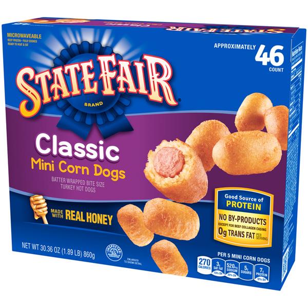 State Fair Classic Mini Corn Dogs 46Ct | Hy-Vee Aisles Online Grocery Shopping