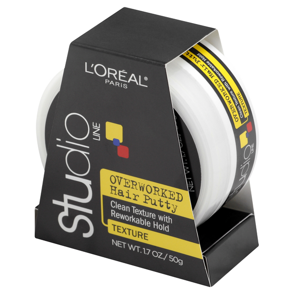 L'Oreal Paris Studio Line Overworked Styling Paste Texture + Control Hair  Putty | Hy-Vee Aisles Online Grocery Shopping