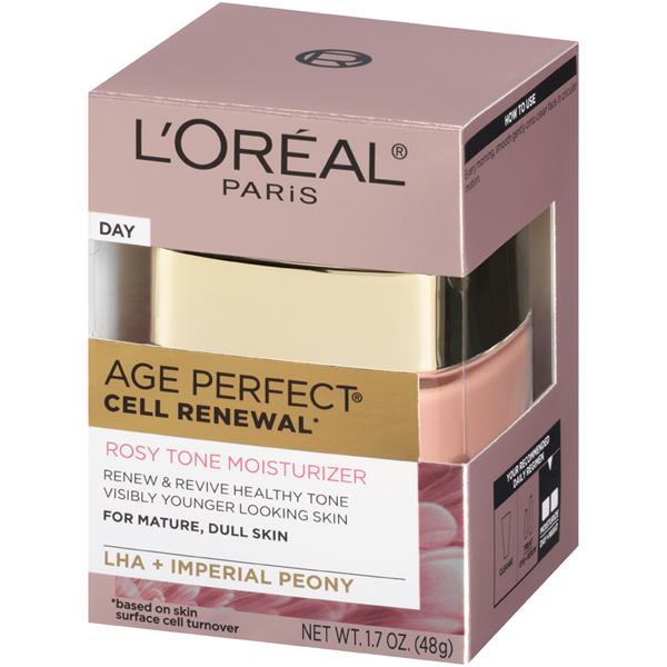 Loreal Paris Age Perfect Rosy Tone Moisturizer Hy Vee Aisles Online Grocery Shopping 0372