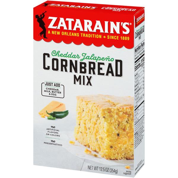 Zatarain's Cheddar Jalapeno Cornbread Mix HyVee Aisles Online