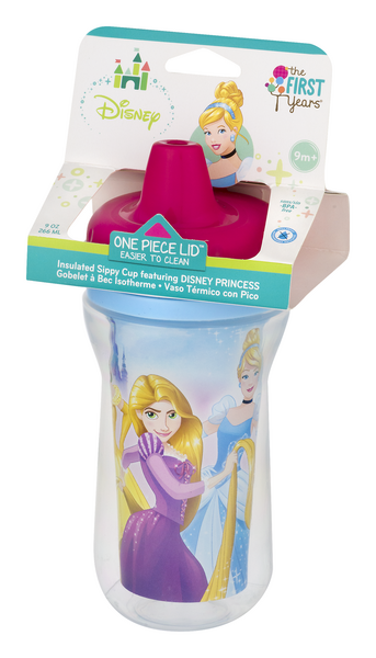 The First Years Disney Princess Kids Insulated Sippy Cups