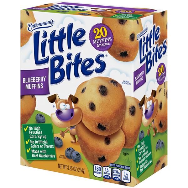 Entenmann s Little Bites Blueberry Muffins Hy Vee Aisles Online 