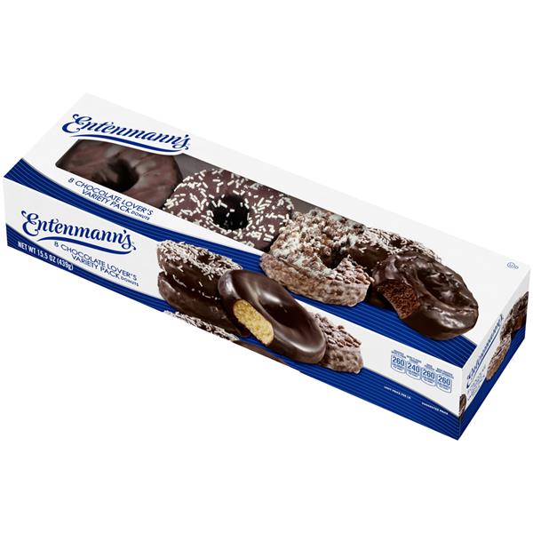 Entenmann's Chocolate Donut Variety Pack 8Ct HyVee Aisles Online