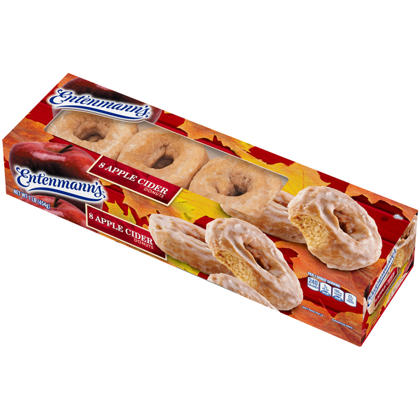Entenmann's Classic Cider Donuts 8Ct HyVee Aisles Online Grocery