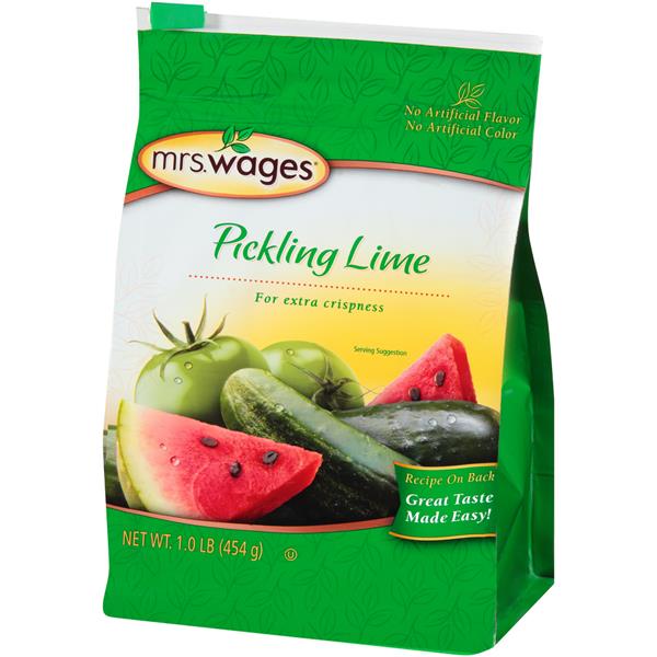 What Is Pickling Lime Made Of