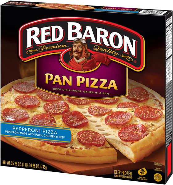 Red Baron pepperoni pizza : r/frozendinners