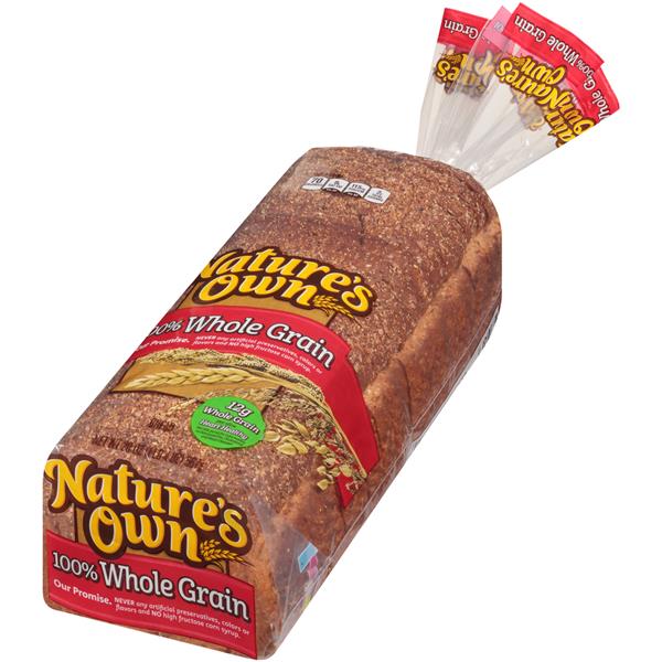 Nature's Own 100 Whole Grain Bread 20 oz. Loaf HyVee Aisles Online
