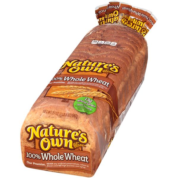 Nature's Own 100% Whole Wheat Bread | Hy-Vee Aisles Online ...