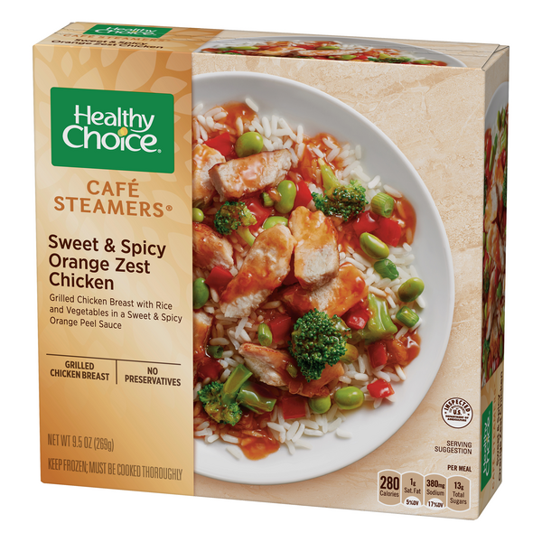 Healthy Choice Cafe Steamers Sweet & Spicy Orange Zest Chicken HyVee