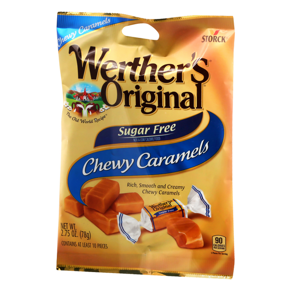 Werthers Original Chewy Caramels, Sugar Free | Hy-Vee Aisles Online ...