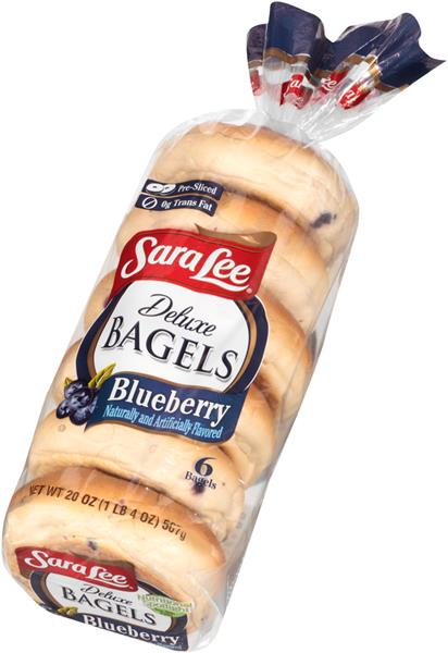 Sara Lee Bagels, Deluxe, Blueberry, Pre-Sliced | Hy-Vee Aisles Online ...