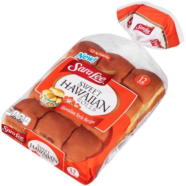 Sara Lee Sweet Hawaiian Rolls 12Ct HyVee Aisles Online Grocery Shopping
