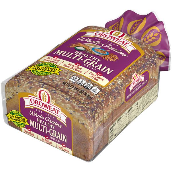 Oroweat Whole Grains Healthy Multigrain Bread 24 Oz Hy Vee Aisles 