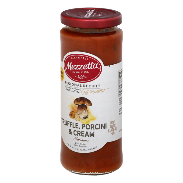 Mezzetta Truffle, Porcini & Cream Marinara 16.25 oz | Hy-Vee Aisles ...