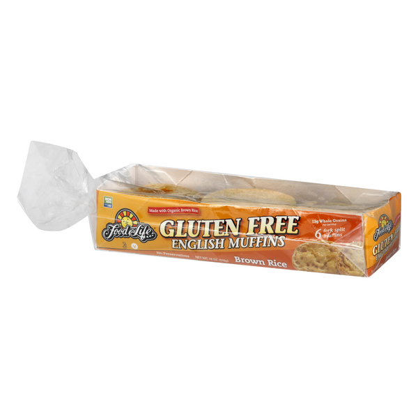 Food For Life Food For Life English Muffins Brown Rice 6 Ct Hy Vee