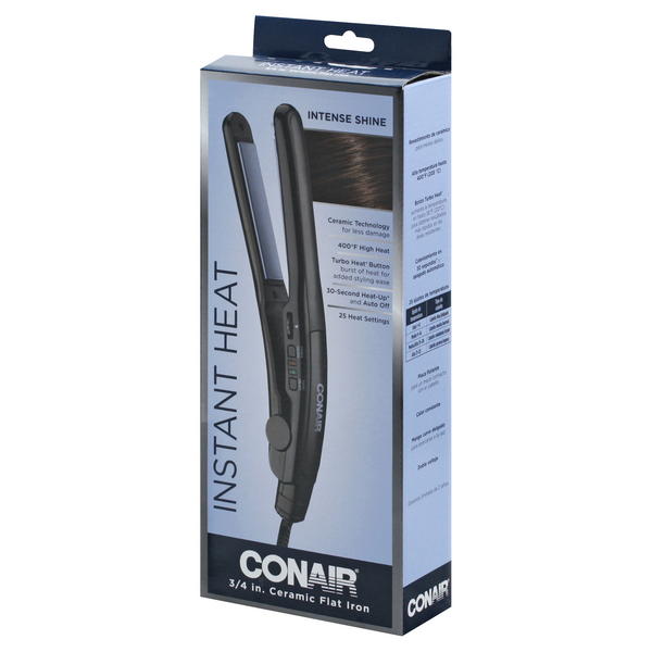 Conair instant clearance heat flat iron