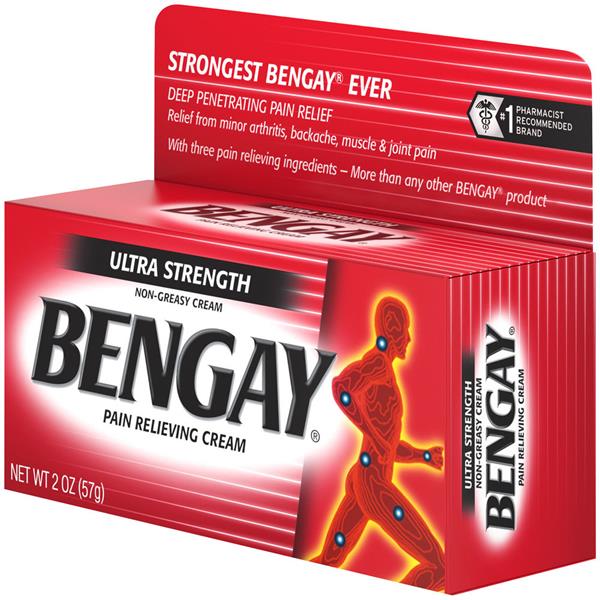 Bengay Ultra Strength Non-Greasy Pain Relieving Cream | Hy-Vee Aisles .